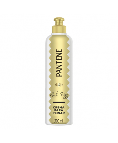 Pantene Crema para Peinar Anti Frizz / 300 ml