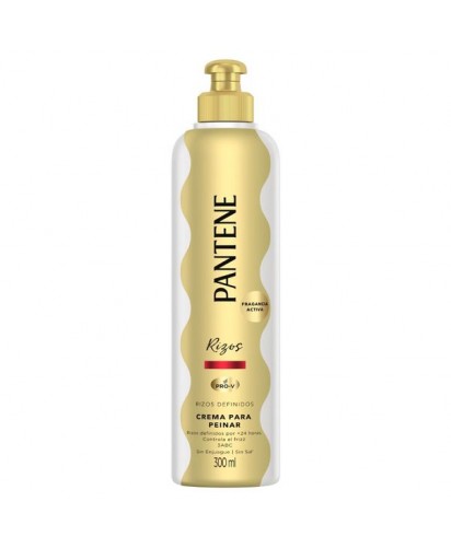 Pantene Crema para Peinar Rizos / 300 ml