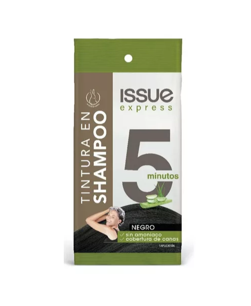 Issue Express Tintura en Shampoo Negro