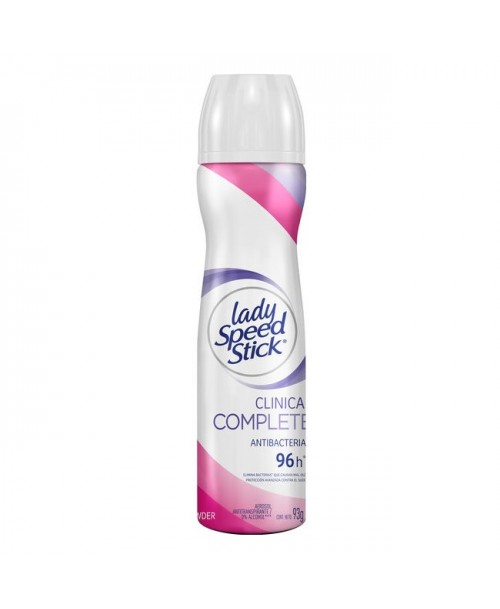 Lady Speed Stick Desodorante Spray Clinical Complete Powder / 150 ml