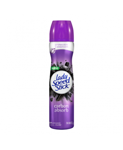 Lady Speed Stick Desodorante Spray Carbon Absorb / 150 ml