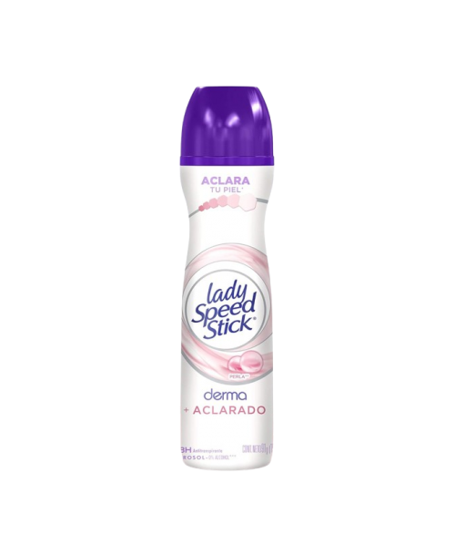 Lady Speed Stick Desodorante Spray Derma + Aclarado Perla / 150 ml