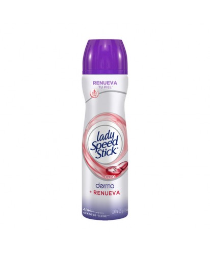 Lady Speed Stick Desodorante Spray Derma + Renueva Omega 3 / 150 ml