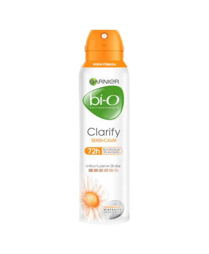 Garnier Bi-O Desodorante Spray Clarify Sensi-Calm / 150 ml