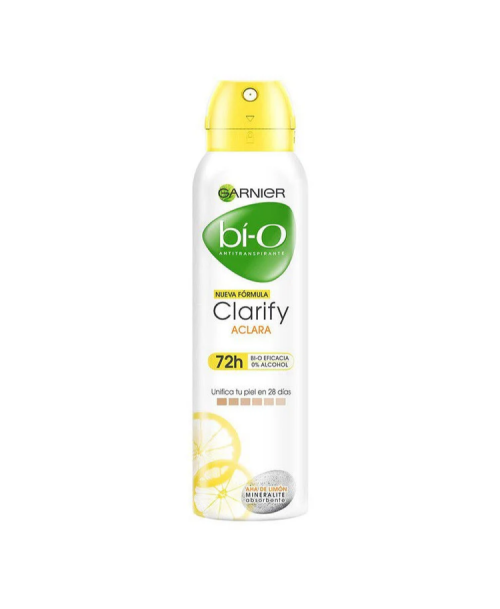 Garnier Bi-O Desodorante Spray Clarify Aclara / 150 ml