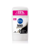 Nivea Desodorante Barra Black & White Invisible Toque de Seda / 54 grs