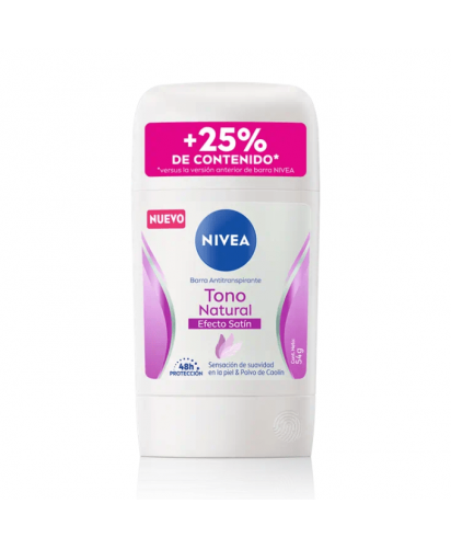 Nivea Desodorante Barra Tono Natural / 54 grs